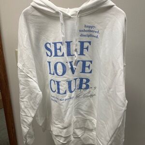 Graphic Hoodie Self Love Club